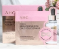 AHC Premium Brightening Rose Gold Foil Eye Mask 5pcs