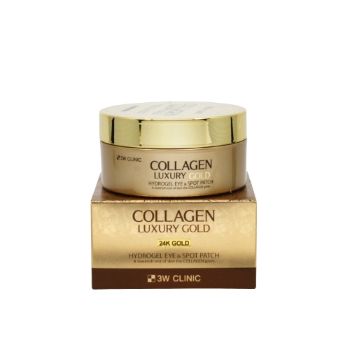 3W Clinic Collagen Luxury Gold Hydrogel Eye & Spot Patch 60ea