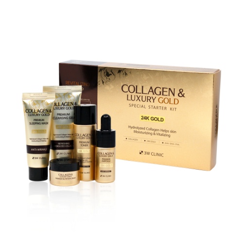 3W Clinic Collagen Luxury Gold Special Starter Kit