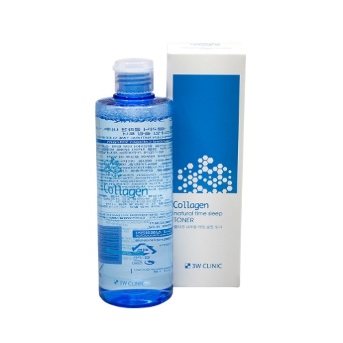 3W Clinic Collagen Natural Time Sleep Toner 300ml