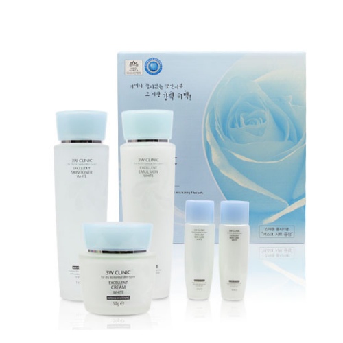 3W Clinic Excellent White Skin Care 3 Set