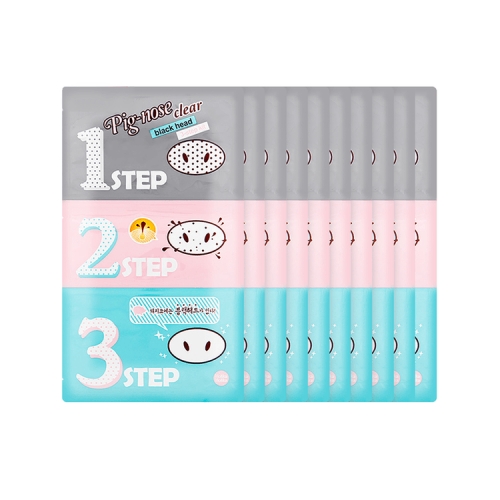 HOLIKA HOLIKA Pig Nose Clear Blackhead 3-Step Kit 10ea