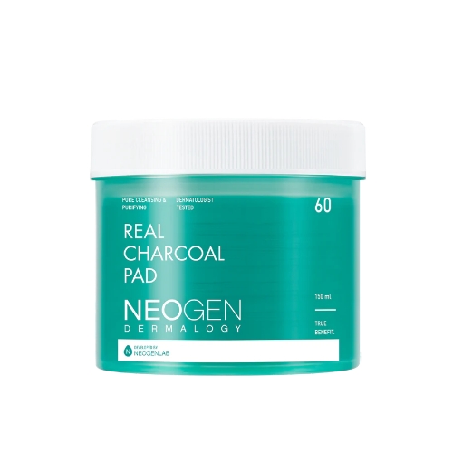 Neogen Dermalogy Real Charcoal Pad 150ml (60Pads)