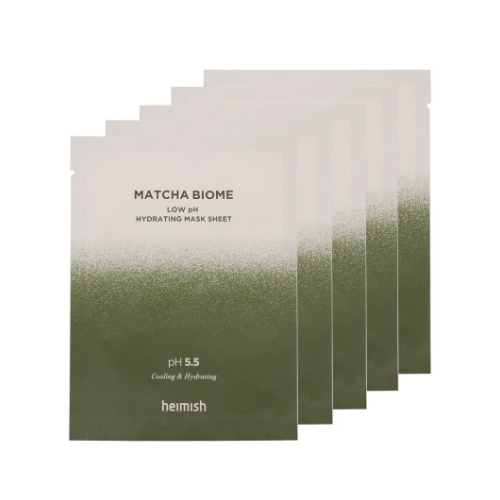 heimish Matcha Biome Low pH Hydrating Mask Sheet (5ea)