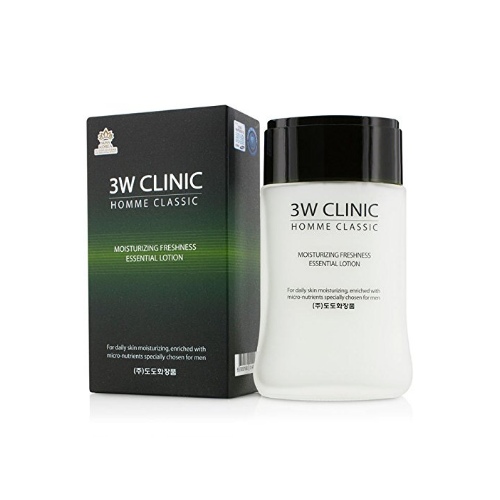 3W Clinic Homme Classic Moisturizing Freshness Essential Skin 150ml