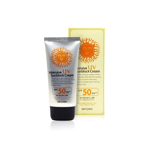 3W Clinic Intensive UV Sunblock Cream 70ml