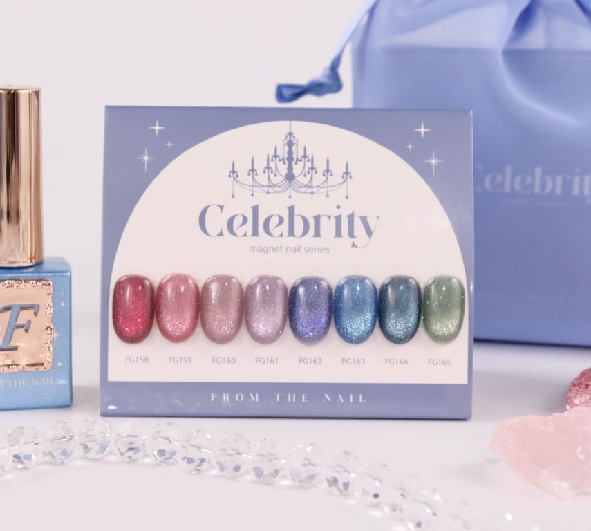 From The Nail Celebrity Magnet Nail 8Colors Set