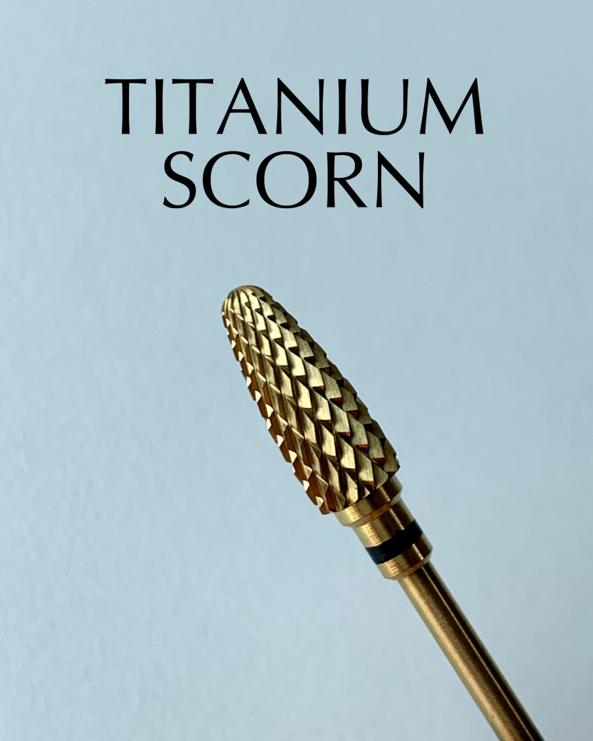 Serio Titanium Scorn Nail Bit