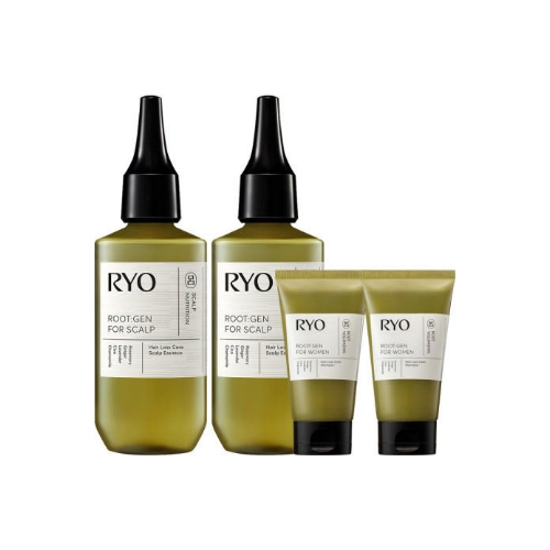 Ryo Root:Gen Hair Loss Care Scalp Essence 80mL Double Set