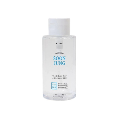 [Clearance] ETUDE Soon Jung PH 5.5 Relief Toner 500ml