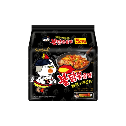 Samyang Buldak Spicy Hot Chicken Flavor Instant Noodle 5 pack