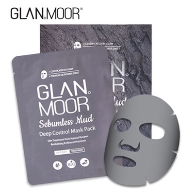 Glanmoor Sebumless Mud Deep Control Mask 5ea