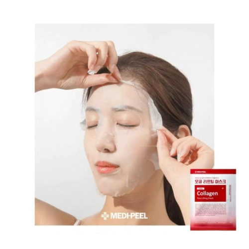 DAISO Medi-Peel Red Lacto Collagen Pore Lifting Mask 1ea