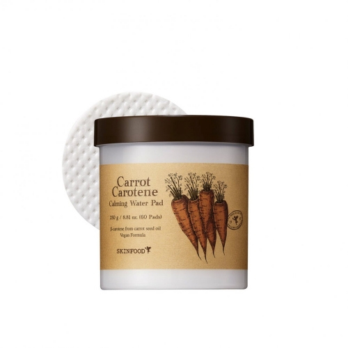 SKINFOOD Carrot Carotene Calming Water Pad 60ea