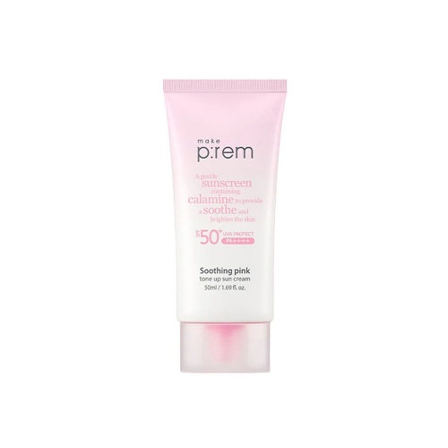 make prem Soothing Pink Tone Up Sun Cream 40ml