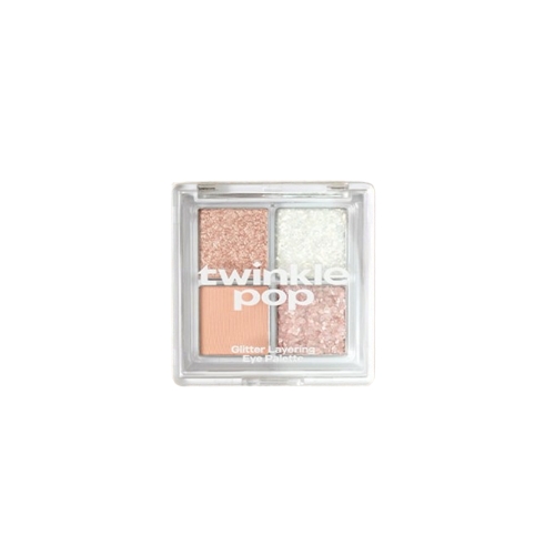 DAISO twinkle pop Glitter Layering Eye Palette 4.6g