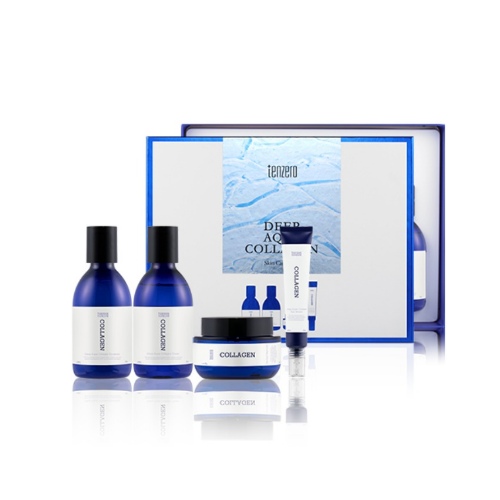 TENZERO Deep Aqua Collagen Skin Care 4 Set