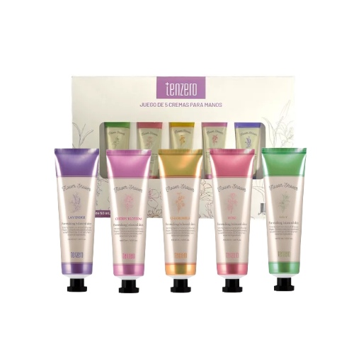 TENZERO Flower Shower Hand & Nail Cream 5 Set
