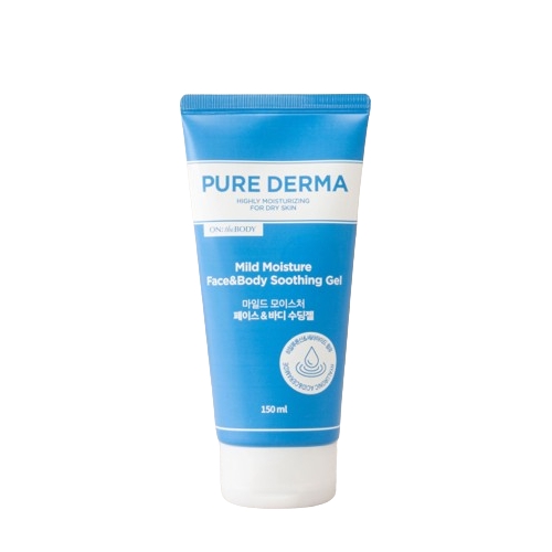 ON THE BODY PURE DERMA Mild Moisture Face&Body Soothing Gel 150ml