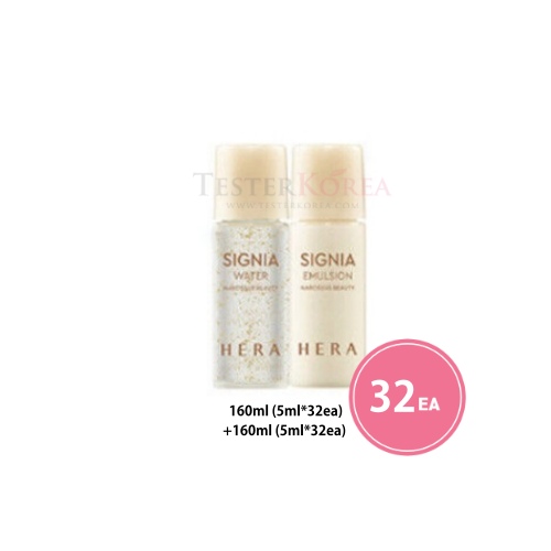 HERA Signia Water+ Emulsion Duo Set 160ml (5ml*32ea)