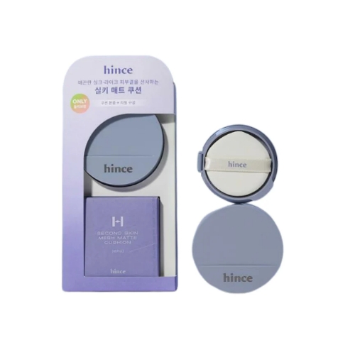 hince Second Skin Mesh Matte Cushion (Main Product 12g+Refill 12g) (SET/SINGLE)