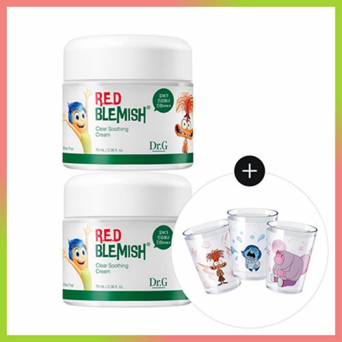 [INSIDE OUT 2 EDITION] Dr.G Red Blemish Clear Soothing Cream 70mL 1+1 Set