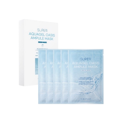 S.NATURE Super Aquagel Oasis Ampoule Mask 5ea