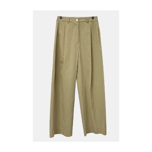 DALTT Yours Pintuck Pants #Beige