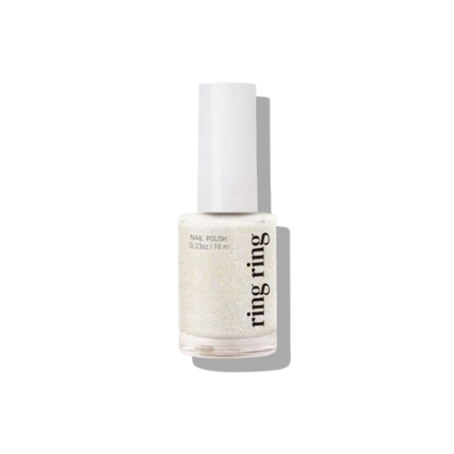 DAISO ring ring Glitter Nail 10ml #Pure Gold