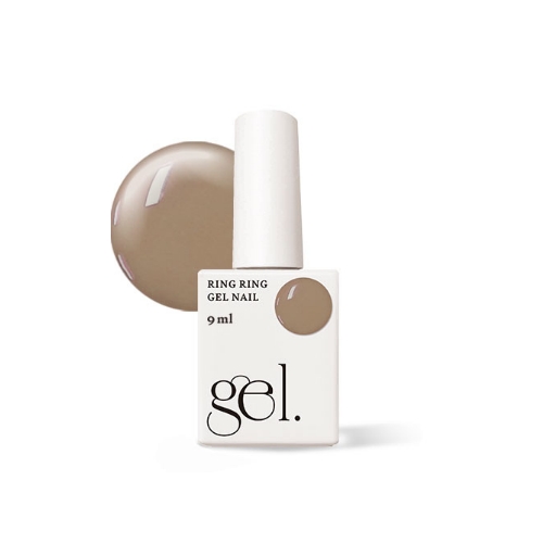 DAISO ring ring One Step Gel Nail 9ml #Mocca Beige