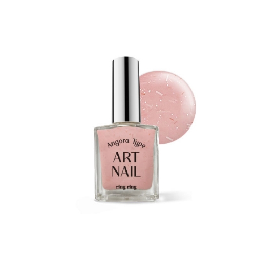 DAISO ring ring Art Nail 13ml #Angora Pink