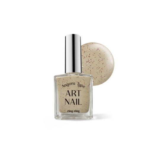 DAISO ring ring Art Nail 13ml #Angora Beige