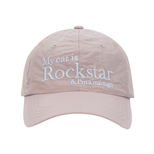 JOEGUSH Rockstar cat Nylon cap 