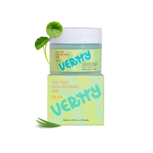 [Clearance] VERTY Tea Tree Cica Toner Pad 50pads