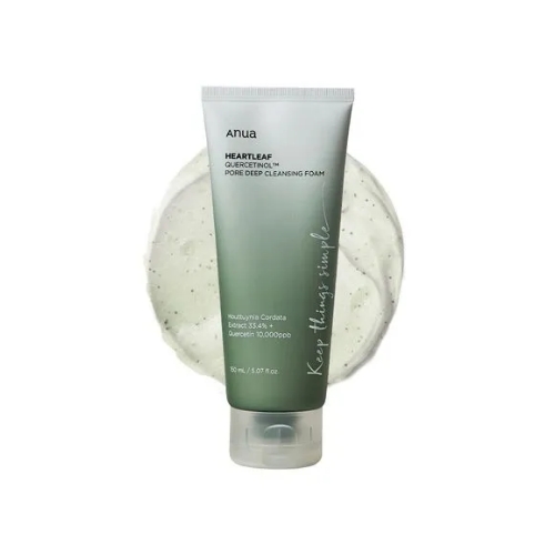 Anua Heartleaf Quercetinol Pore Deep Cleansing Foam 150ml (+25ml)