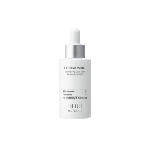 OHUI Extreme White Mela Toning Dark Spot Ampoule Essence 30ml