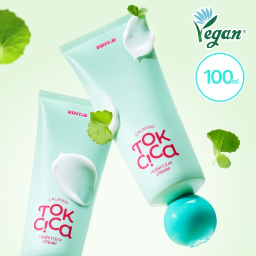 EDIT.B Calming Tok Cica Heartleaf Cream 100ml