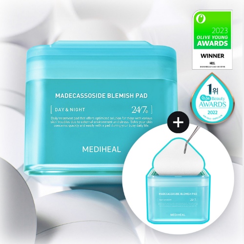 MEDIHEAL Madecassoside Blemish Pad 100 Pads Double Pack