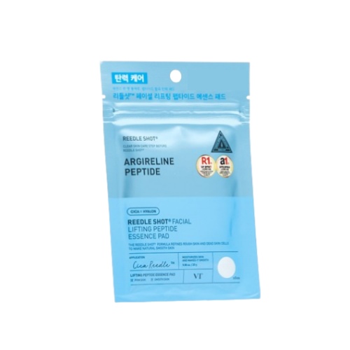 DAISO VT Reedle Shot Facial Lifting Peptide Essence Pad 8ea