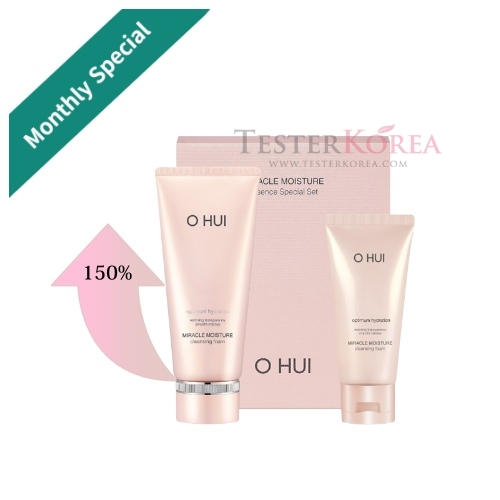 OHUI Miracle Moisture Cleansing Foam Special Set