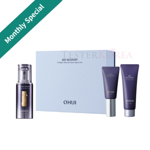 OHUI Age Recovery Collagen Ampoule Expert Special Set