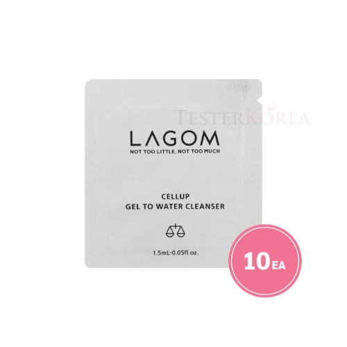 LAGOM Cellup Gel to Water Cleanser 1.5ml*10ea