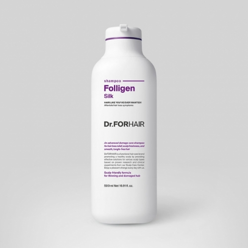 Dr. For Hair Folligen Silk Shampoo 500 ml