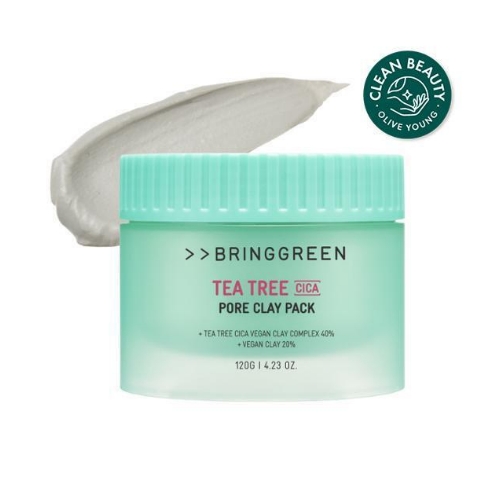 BringGreen Tea Tree Cica Pore Clay Pack 120g