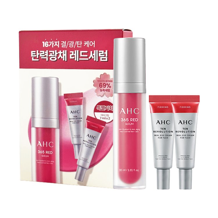 AHC 365 Red Serum with Eye Cream