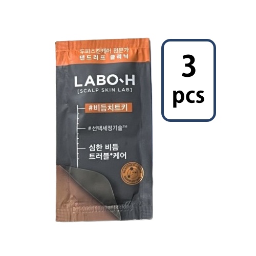 LABO-H Dandruff Care Shampoo Sachet 6ml*3ea