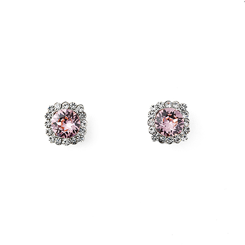 Crystal POINT SQURE earring