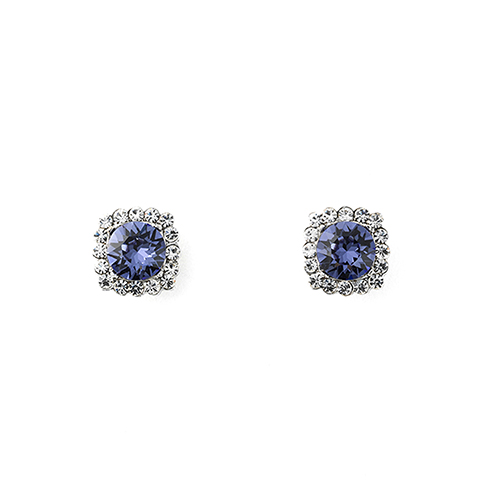 Crystal POINT SQURE earring