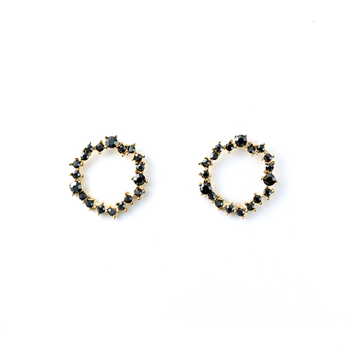 Crystal BLISS CIRCLE earring