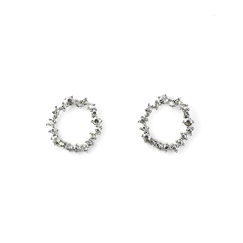 Crystal BLISS CIRCLE earring